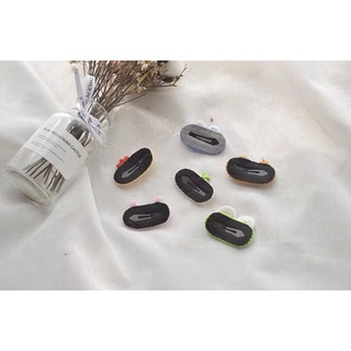 Kẹp tóc len handmade
