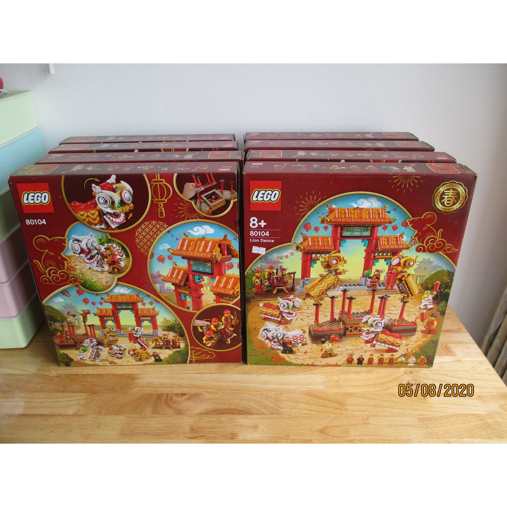 LEGO Tết 80104 Múa Lân Sư