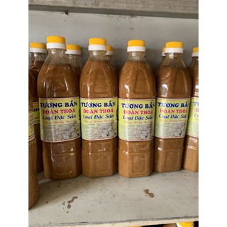 Tương Bần đặc sản Hưng Yên chính hiệu Đoàn Thoa , màu vàng, sánh mịn, thơm ngon đậm đà, đặc sản Miền Bắc - Chai 1000ml
