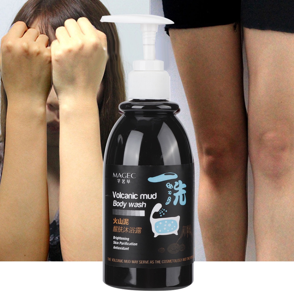 Sữa tắm trắng da Tẩy tế bào chết Chiết xuất bùn núi lửa Giúp Dưỡng Ẩm Sáng Da giảm mụn lưng hiệu quả Hương thơm lâu dài | BigBuy360 - bigbuy360.vn