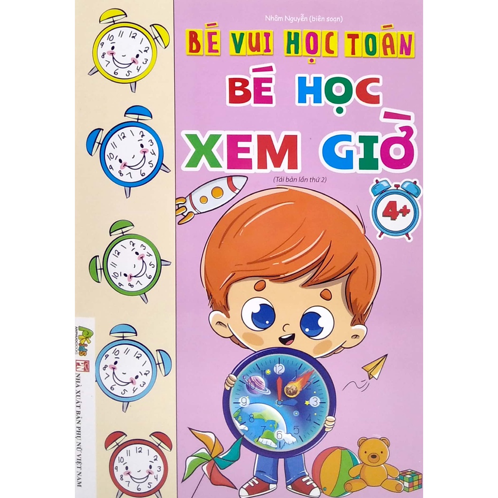 Sách - Bé Vui Học Toán (Bộ 8 Cuốn)