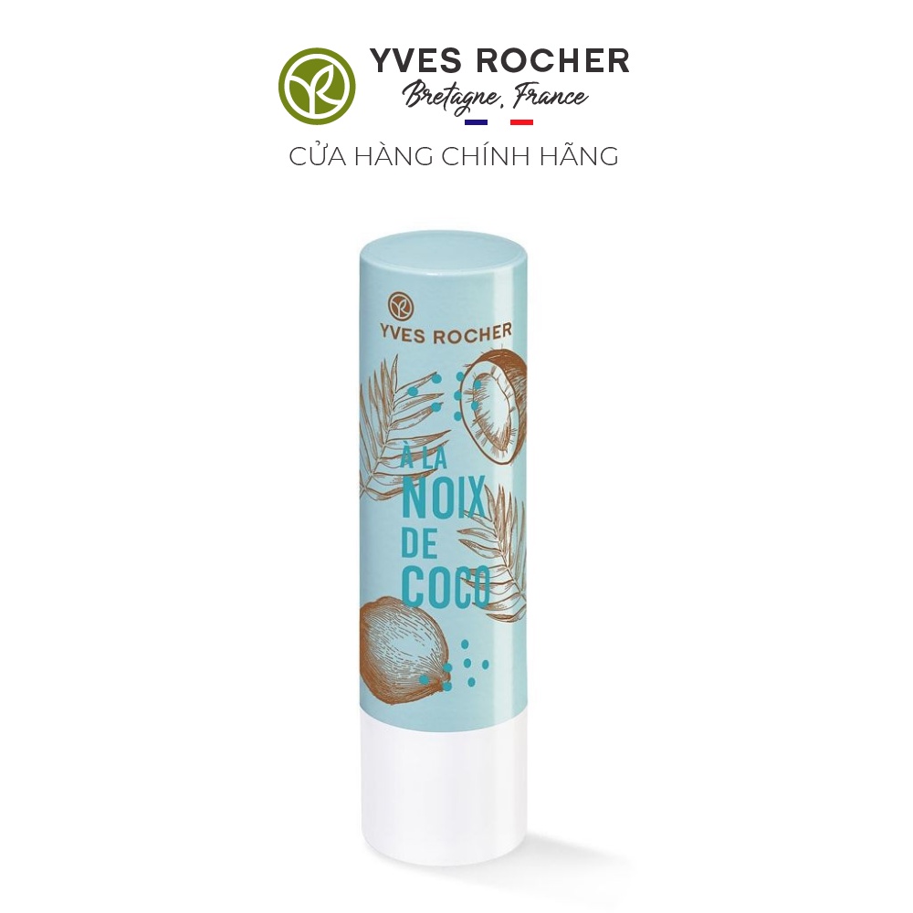 Son dưỡng môi Yves Rocher LIP BALM COCONUT 4.8G