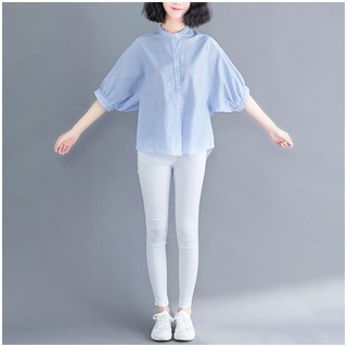 Áo sơ mi công sở ❣️FREESHIP❣️ÁO SỌC BỤI BỤI FORM RỘNG- Hàng thiết kế chuẩn [ao nu dep]