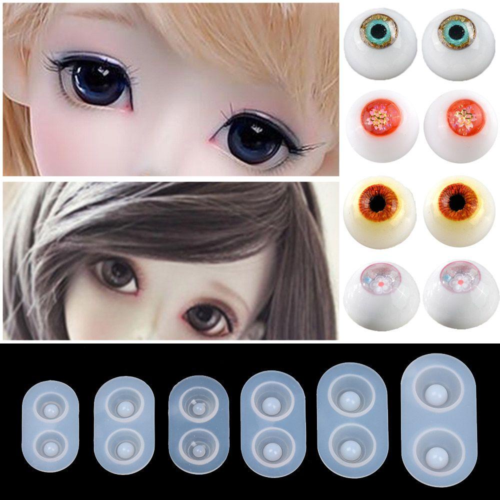 Khuôn Silicone Làm Mắt Búp Bê Đồ Chơi DIY