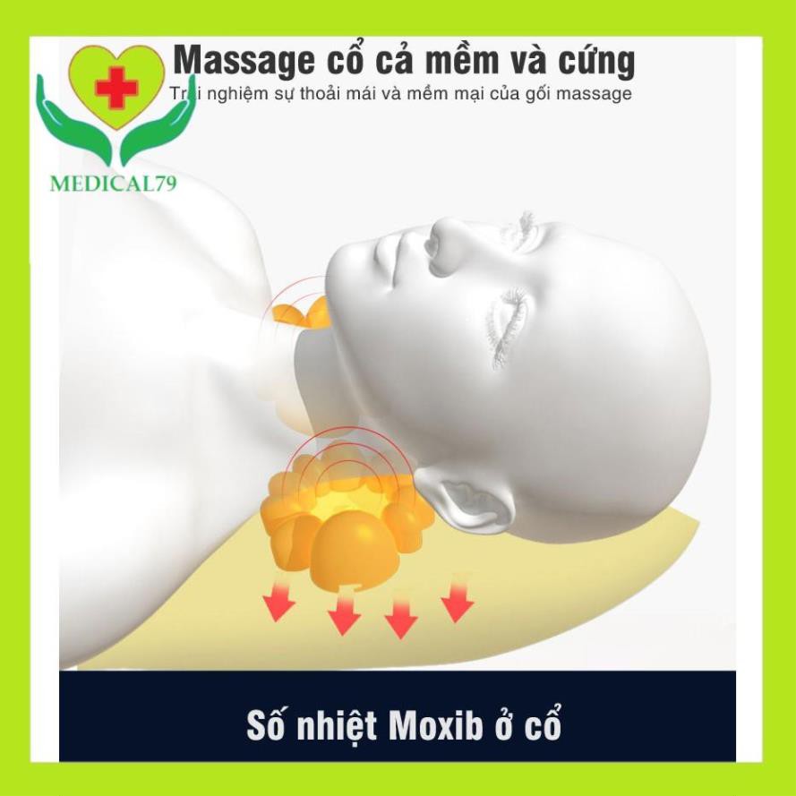 Freeship-Hàng Chính Hãng Đệm Massage Toàn Thân Cao Cấp