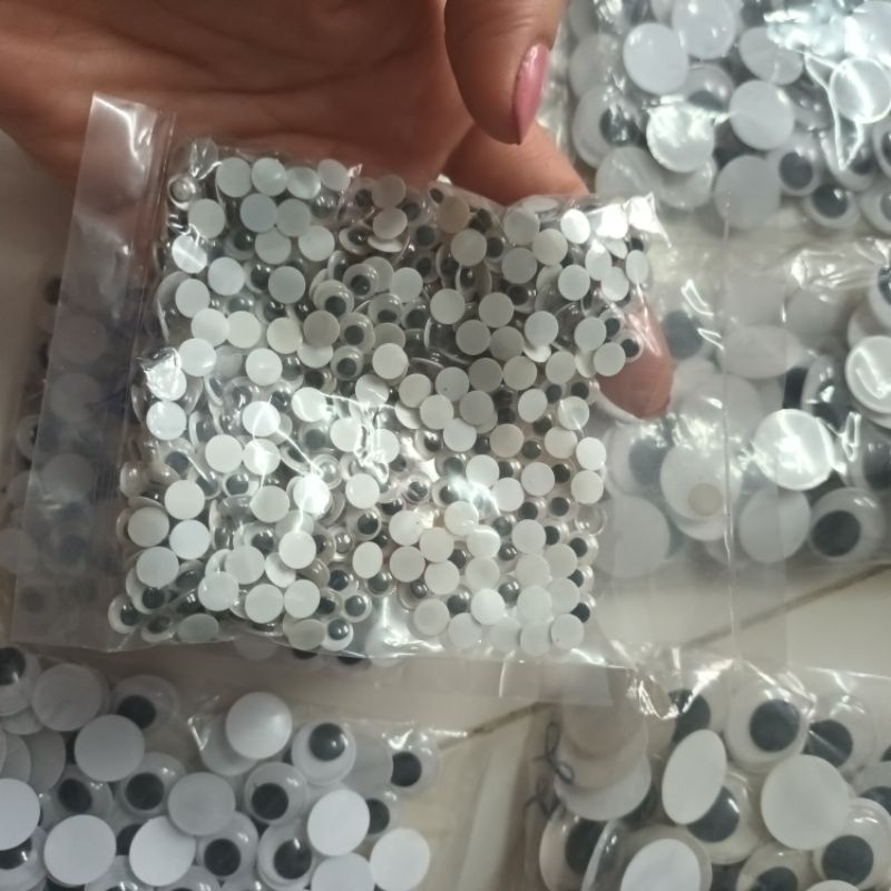 Túi 10 cặp mắt thú/mắt liếc làm handmdae