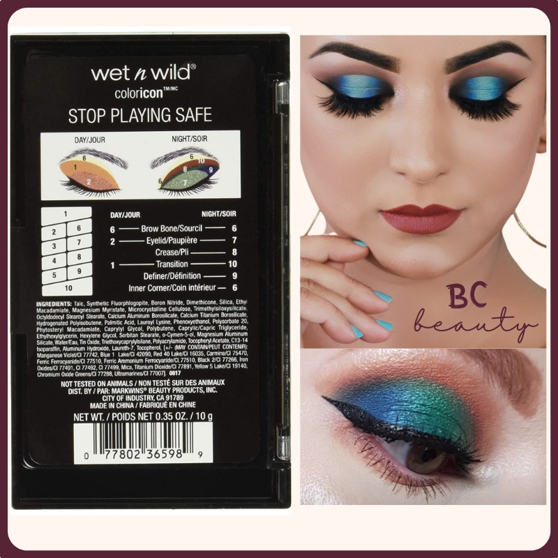 [CAM KẾT CHÍNH HÃNG] Bảng phấn mắt Wet N Wild Color Icon 10 Pan Eyeshadow Palette tiện lợi, đa dạng kiểu trang điểm mắt