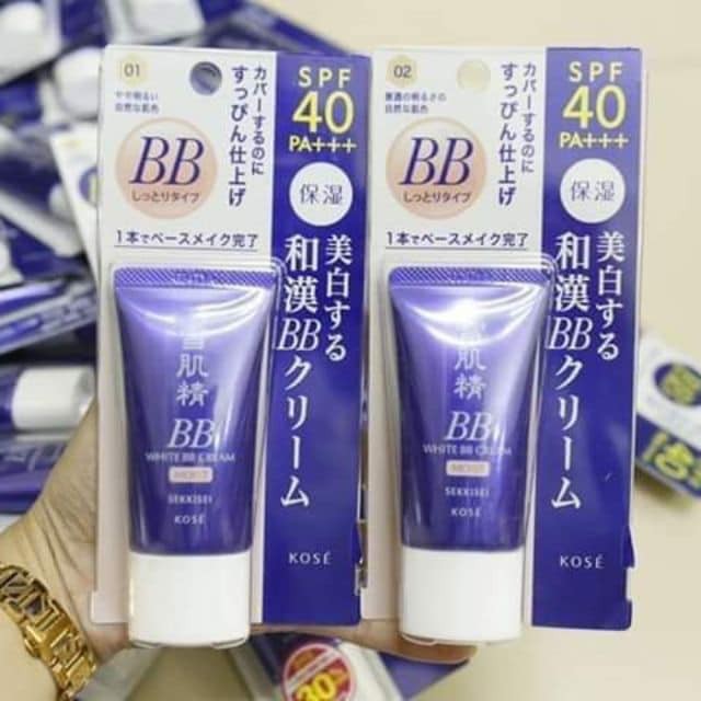 KEM NỀN 6 IN 1 BB KOSE SEKKISEI WHITE CREAM NHẬT BẢN