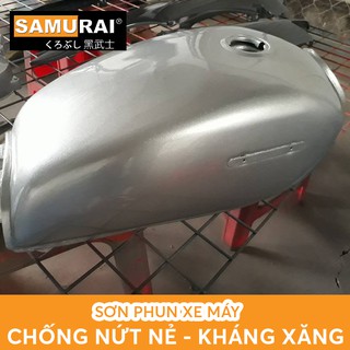 Combo sơn vỏ xe + mâm với màu bạc 1701