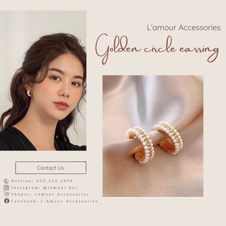 Khuyên tai vòng ngọc cực xinh, sang chảnh ✨✨