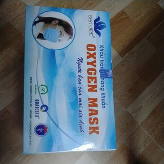 Khẩu trang y tế 4 lớp, 50 cái kháng khuẩn hiệu Sen Việt