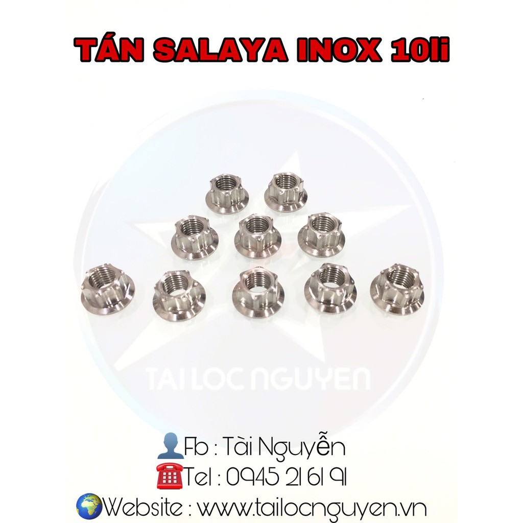 TÁN SALAYA INOX 6LI - 8LI - 10LI - 12LI - 14li
