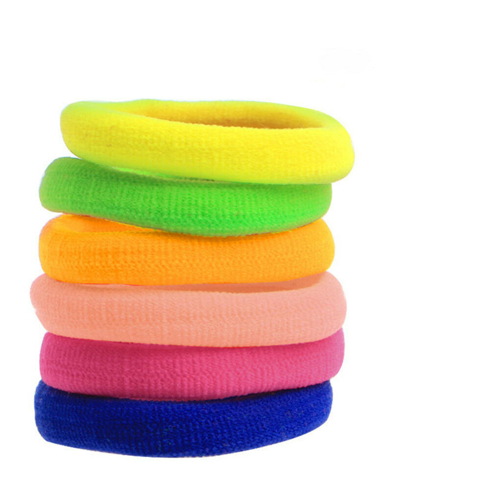 Set 50 dây buộc tóc co giãn cho nữ