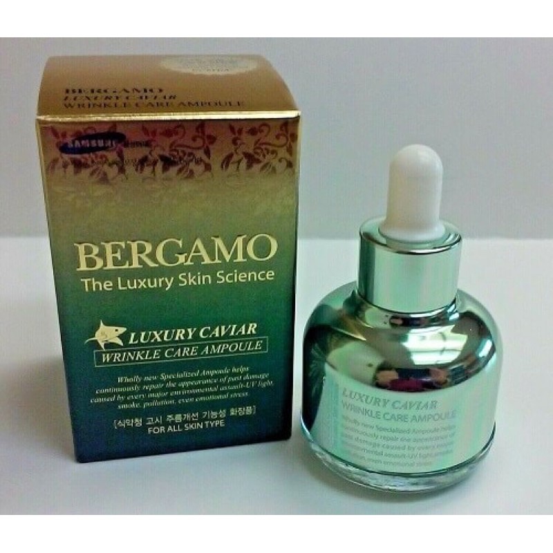 Serum Bergamo Luxury Caviar Wrinkle Care Ampoule 30ml