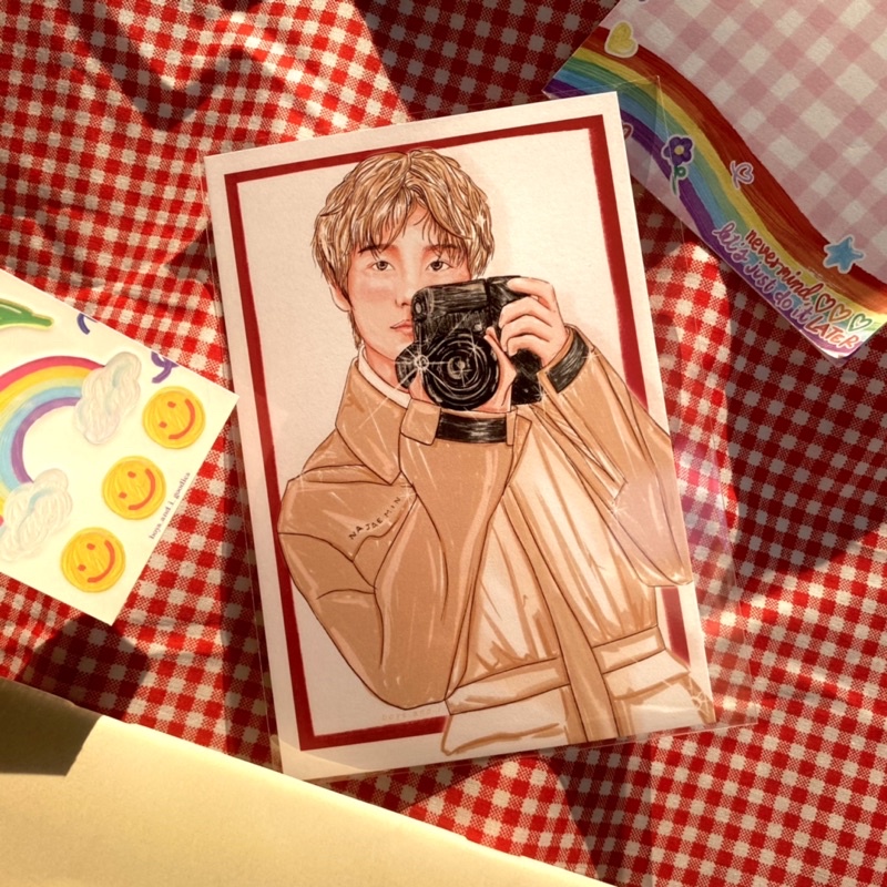 NCTDREAM bưu thiếp fanart jeno jaemin jisung marklee