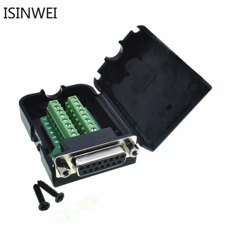 Đầu nối DB15 D-SUB lỗ cắm/đầu cắm 15 pin chuyên dụng