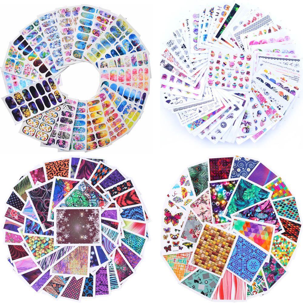 MOCHO Sticker Dán Móng Hoạ Tiết Chiếc Lá