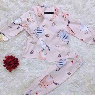 Bộ đồ ngủ Yukata cho bé gái