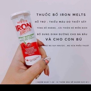 Sắt ngậm Iron melts