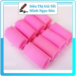 Nô mút cuốn tóc hộp 8 cái giúp tóc vào nếp mà không cần đến salon, nhỏ gọn dễ mang