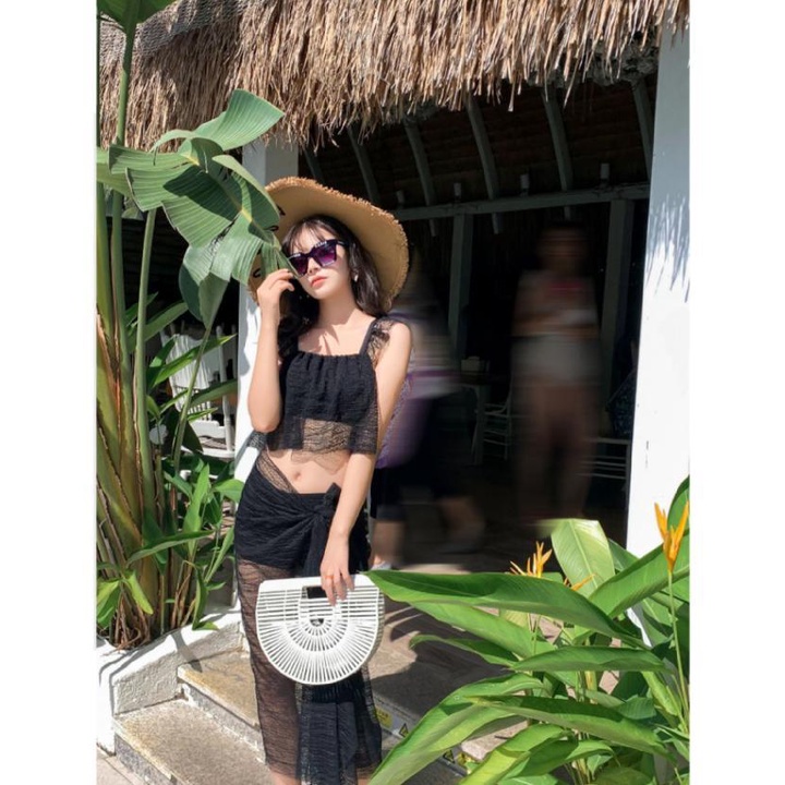 Bộ Đồ Bơi Ba Mảnh Thời Trang Mùa Xuân 2022 Cho Nữ