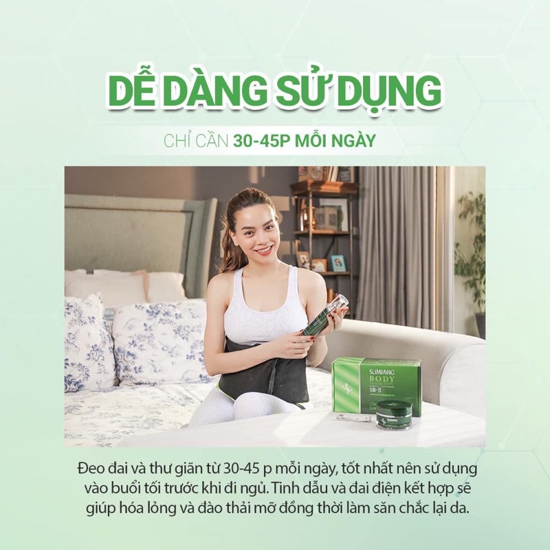 Bộ Ủ nóng Slimming Care Body SB-II phiên bản cải tiến