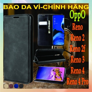 Bao da, ví đựng tiền, điện thoại oppo reno, reno 2,reno 2f, ,reno 2pro, reno 3, reno 4, reno 4 pro