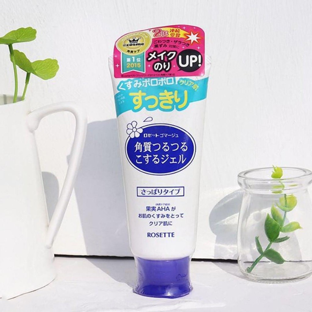 Tẩy Da Chết Rosette Peeling Gel 120g Nhật Bản - Skinfa.