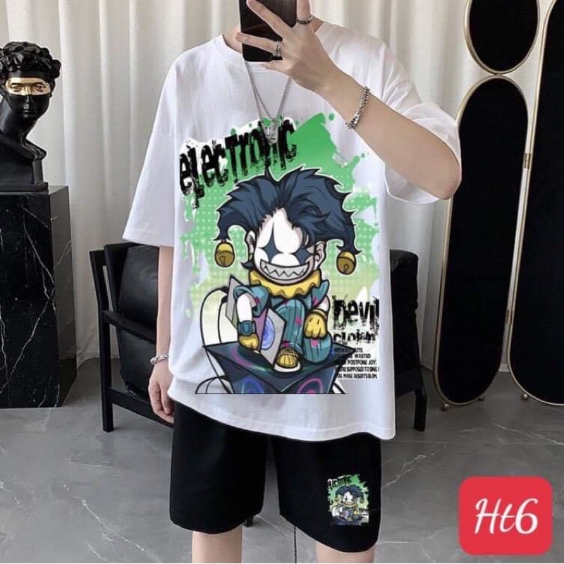 Bộ nam quần đùi tám mẫu HT12