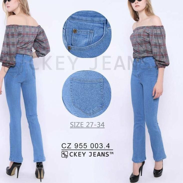 Quần Jeans Nữ Lưng Cao Ống Rộng Size Lớn Uk.27-34 (7 Kiểu)