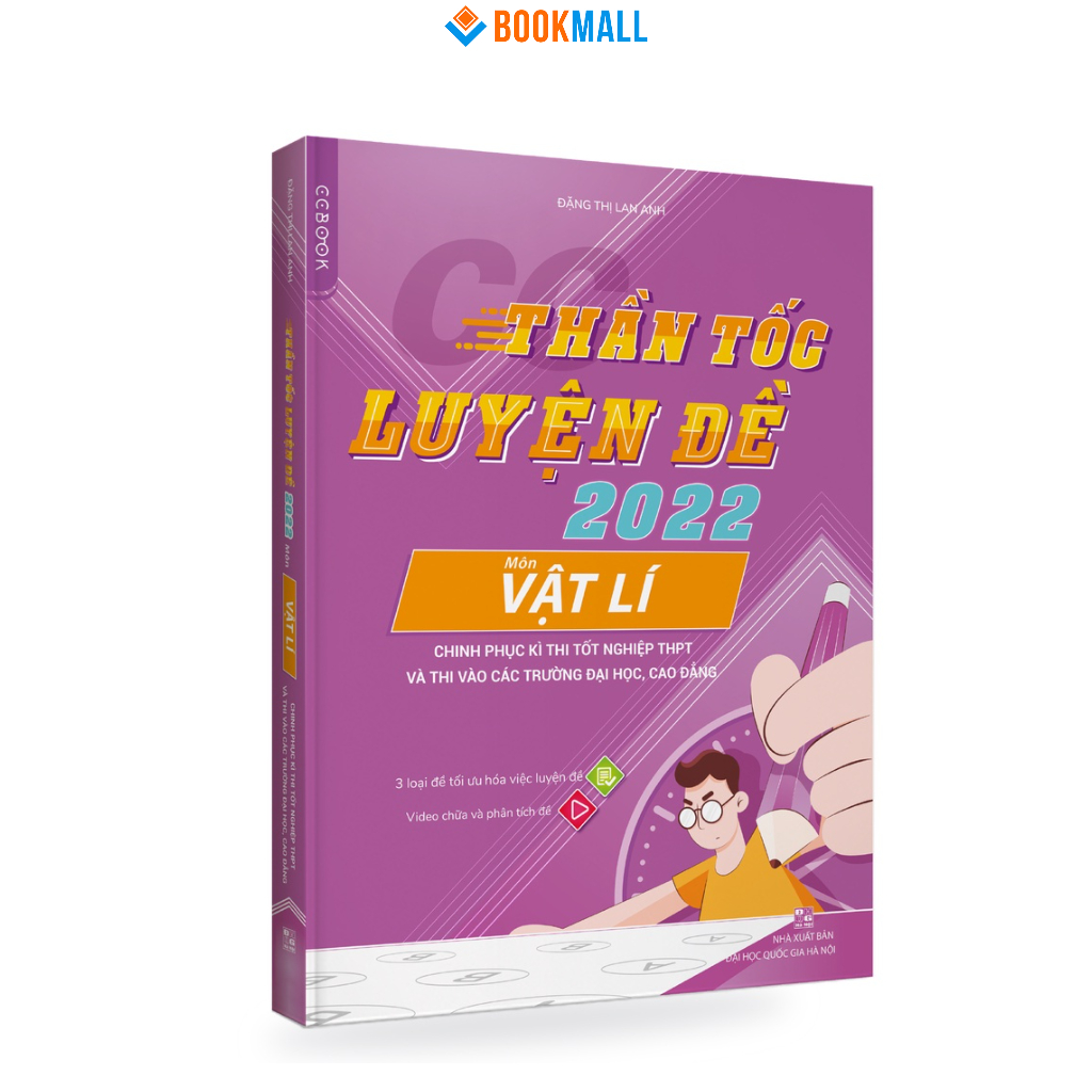 Sách Thần tốc luyện đề 2022 môn TOÁN LÍ HÓA SINH SỬ ĐỊA ANH VĂN Chinh phục kì thi THPTQG Đại Học CĐ - Lẻ Tùy chọn