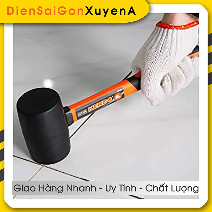 Búa cao su 16oz 450g dài 33mm TPR Rubber KENDO 25502 - Điện Sài Gòn Xuyên Á