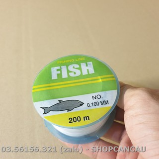 Cước Câu Cá Fish Size 100 Chuyên Quấn Thẻo Và Câu Cá Khủng