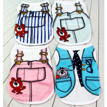 Áo Cotton Thời Trang Xuân Hè Xinh Xắn Dành Cho Thú Cưng