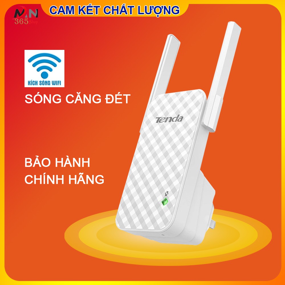 [Xả Kho] Bộ kích sóng wifi Tenda A9 Repeater Wifi - Hàng Chính hãng BH 24 tháng 1 đổi 1