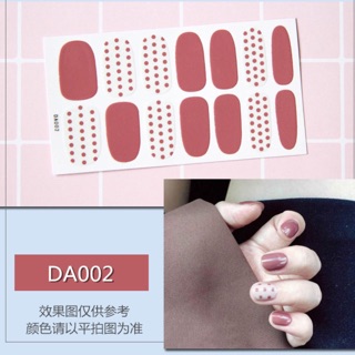 Nail wrap Dán móng tay dễ thương