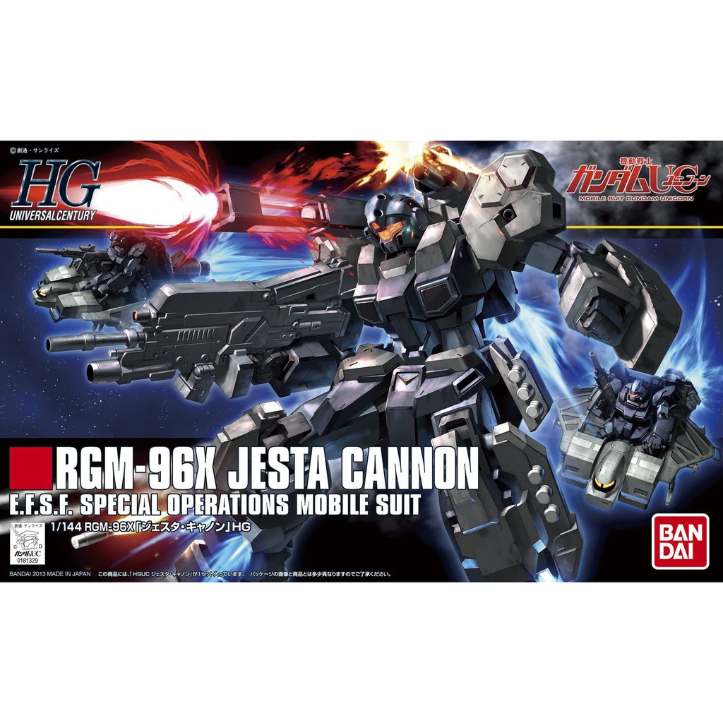 Mô Hình Gundam Bandai HG 152 RGM-96X Jesta Cannon 1/144 MS Gundam UC [GDB] [BHG]