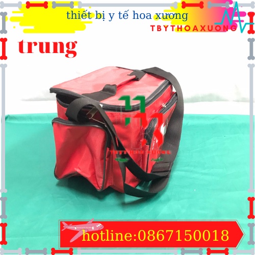 Túi Cứu Thương- Túi Y Tế Các Cỡ ( Màu Đỏ)