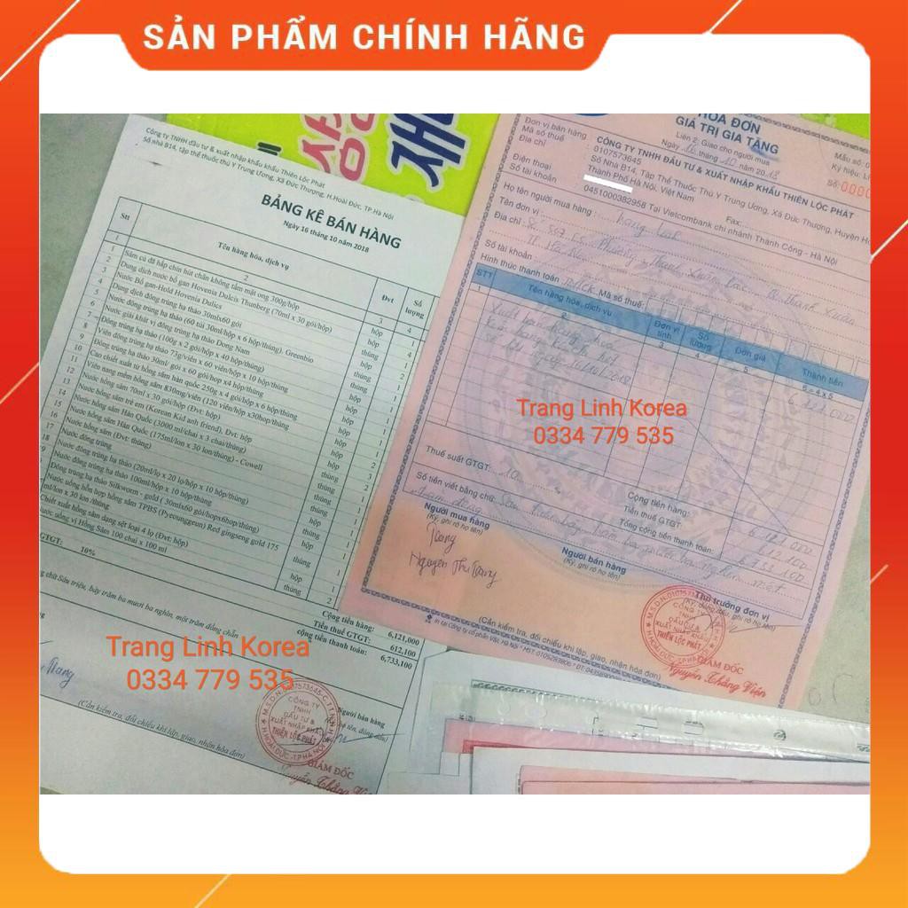 Nước Hồng Sâm Có Củ Korinsam Hàn Quốc