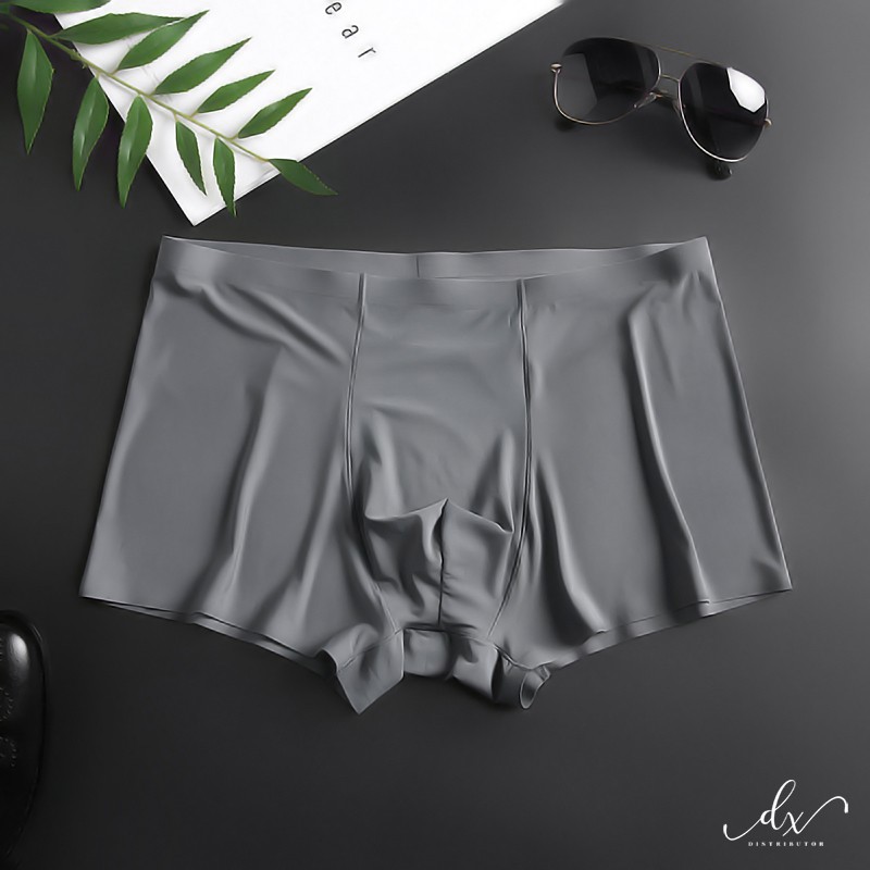 Quần Sịp Đùi Nam Lụa Lạnh, Siêu Mỏng, Kháng Khuẩn - Quần Lót Đùi Nam Cao Cấp Nhật Bản| MILMUMU