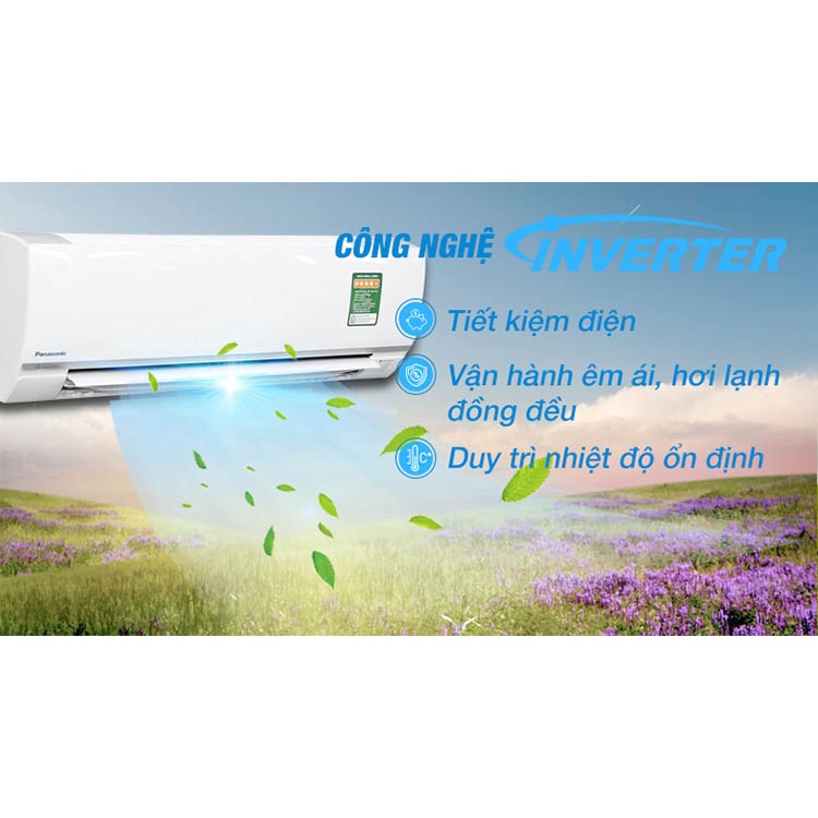 Điều Hòa Panasonic Inverter 9000 Btu CU/CS-XPU9XKH-8