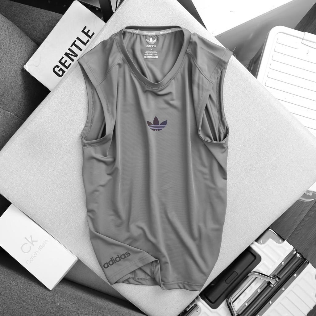 Áo thun tanktop/áo ba lỗ nam chất liệu thun poly 4 chiều siêu mát mịn