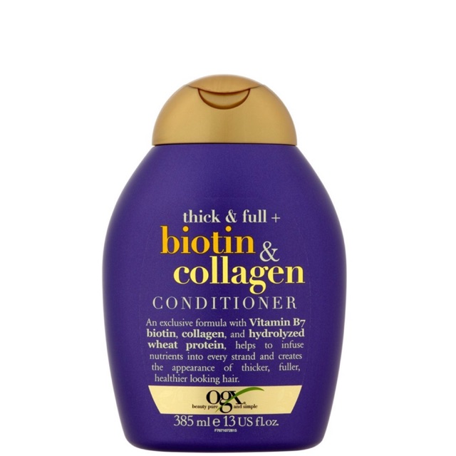 DẦU XẢ BIOTIN & COLLAGEN 385ML CỦA MỸ - CHỐNG RỤNG,KÍCH THÍCH MỌC TÓC