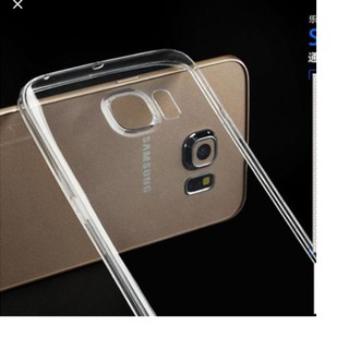 Ốp lưng cho điện thoại Samsung Galaxy S6/ S6 Edge S7/ S7 Edge S8/ S9/ S10/ S10+ Silicon dẻo trong suốt siêu mỏng 0.5mm