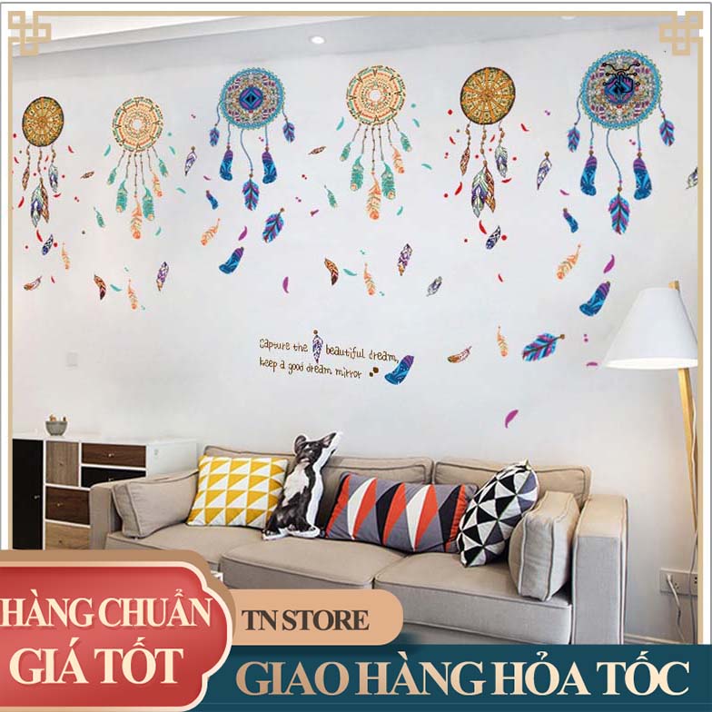 DECAL DREAMCATCHER DÁN TƯỜNG CỰC ĐẸP
