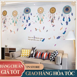 Decal dreamcatcher dán tường cực đẹp
