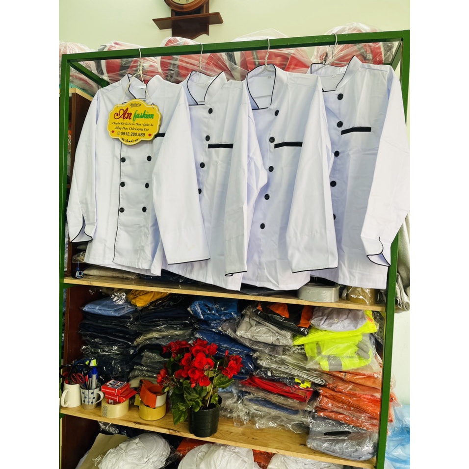 COMBO 3 ÁO BẾP MẪU ĐẸP DÀNH CHO NAM VÀ NỮ_ HÌNH CHỤP THẬT