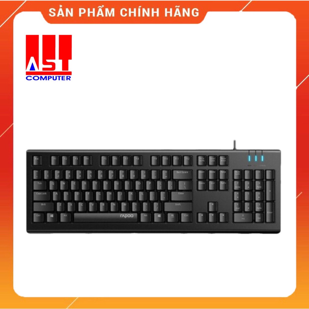 Bàn phím có dây RAPOO nk1800-Hàng chính hãng