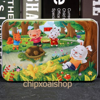 Tranh Ghép Gỗ Hộp loại 60 Miếng Nhiều Chủ Đề