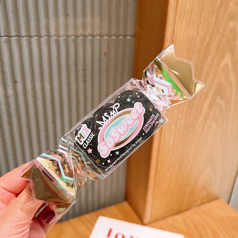 [Bộ] Dây Buộc Tóc Dây Cột Tóc Màu Kẹo Phụ Kiện Thời Trang Cho Bé AB091